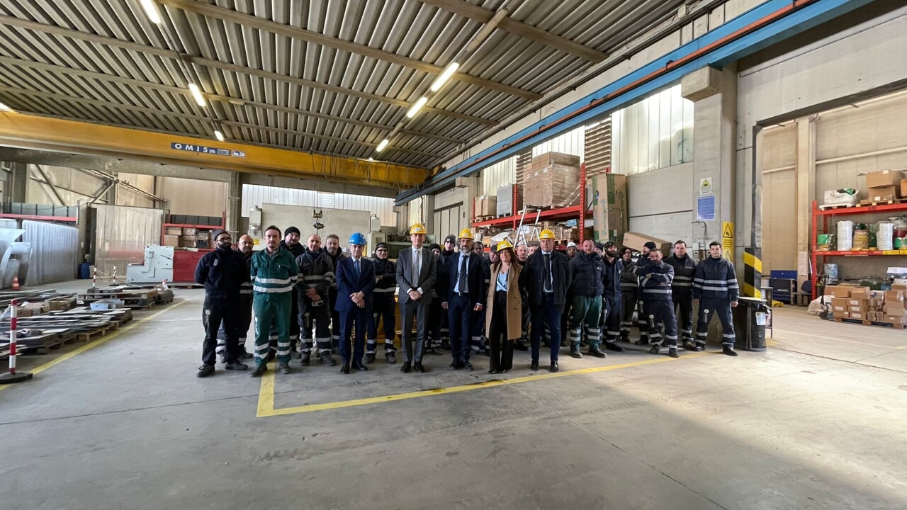 La visita dell’On. Gusmeroli alla sede Allimep